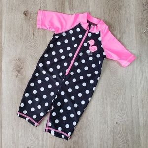 child of mine | Girl's Polka Dot Swim Suit